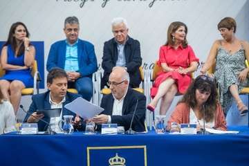 Acuerdo político entre NC, PSOE y Podemos para el Gobierno de Gran Canaria (Foto TA)